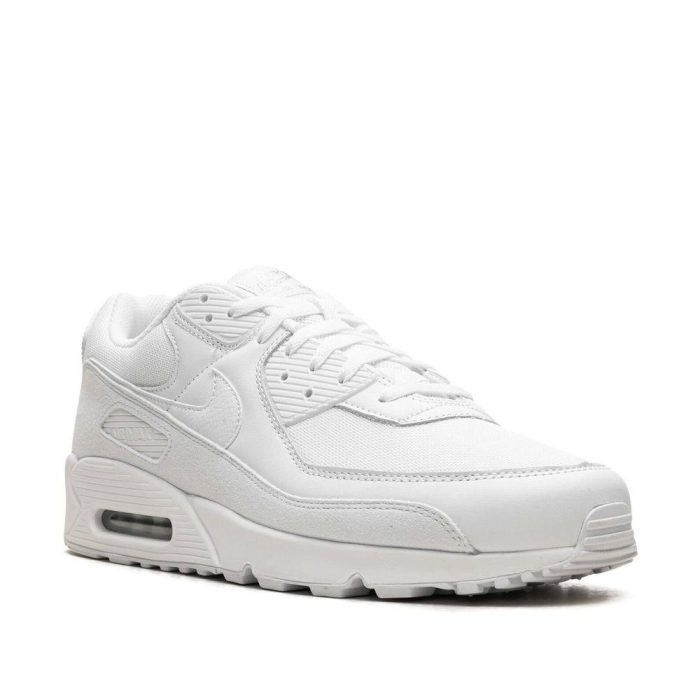 Nike Air Max 90 “Triple White” Sneakers - Image 5