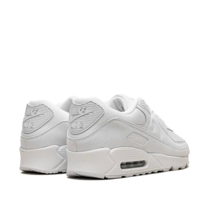 Nike Air Max 90 “Triple White” Sneakers - Image 2