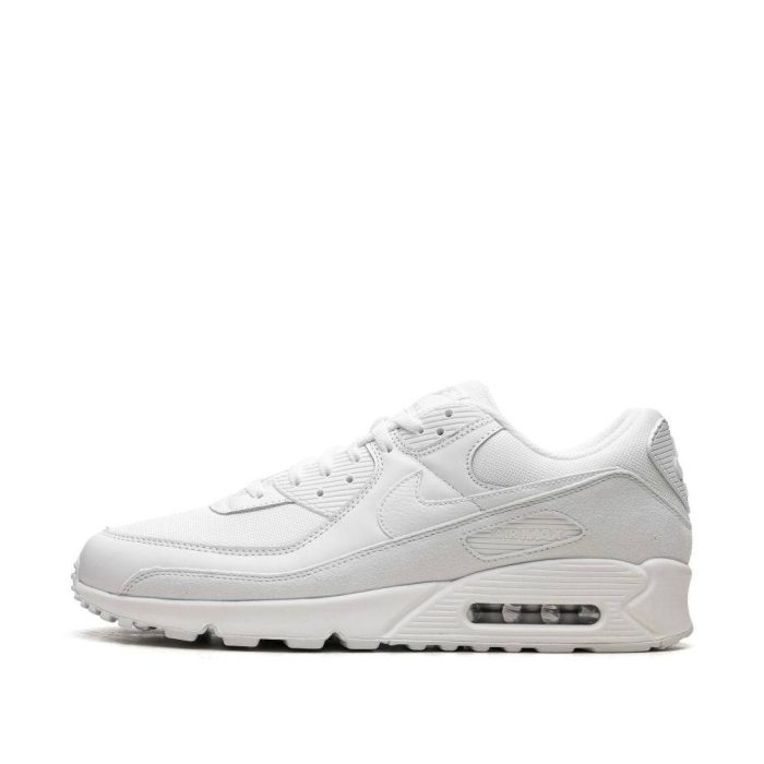 Nike Air Max 90 “Triple White” Sneakers - Image 4
