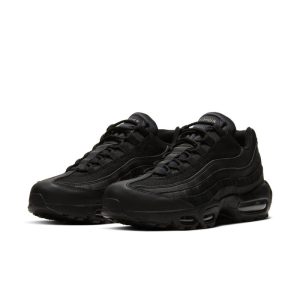 Alternative view of Nike Air Max 95 Essential “Triple Black” Sneakers