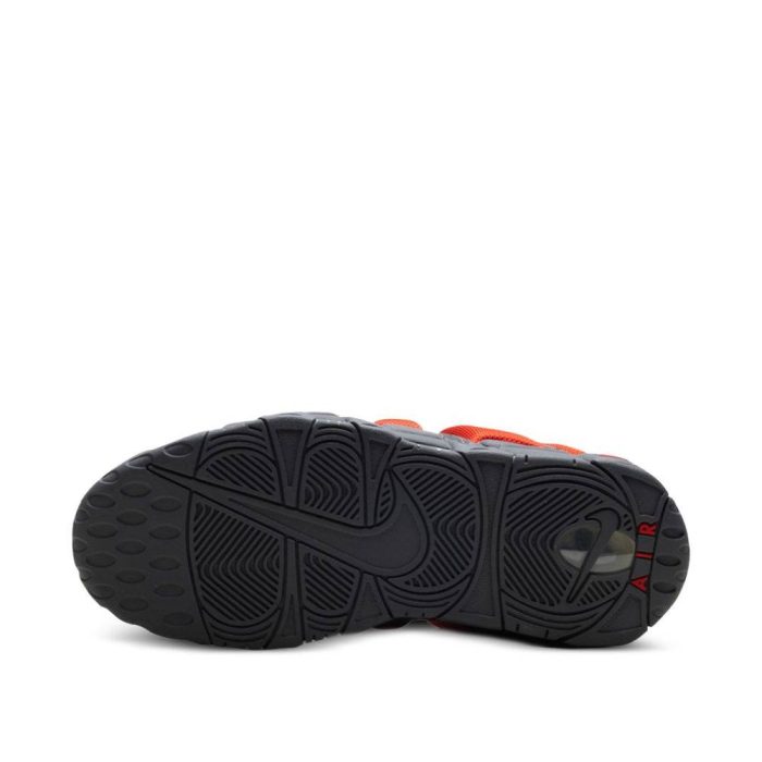 Nike Air More Uptempo ” Dark Grey/Metallic Silver/Light Crimson” Sneakers - Image 4