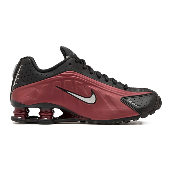 Nike Shox R4 “Team Red/Black/Metallic Silver” – Night Maroon Sneakers