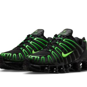 Alternative view of Nike Shox TL ‘Black Neon’ Sneakers