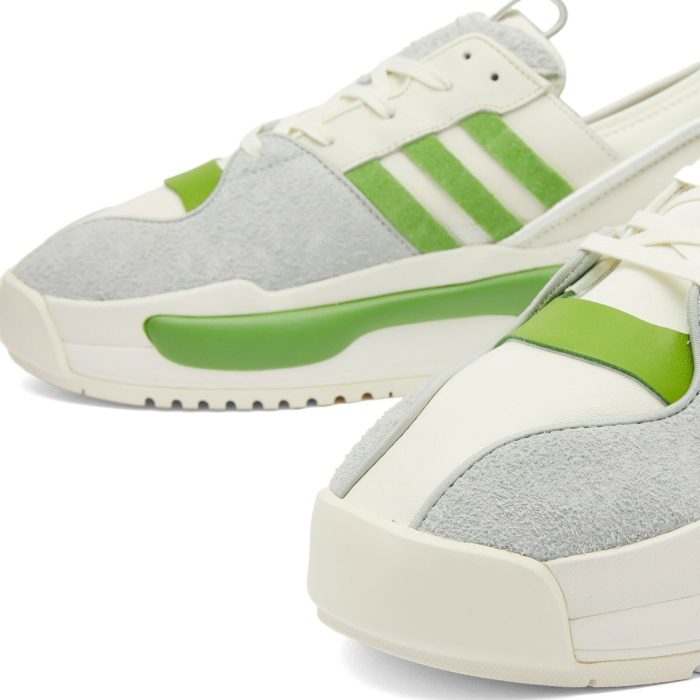 Adidas Y-3 Rivalry “Off White/Team Rave Green/Wonder Silver” Sneakers - Image 6