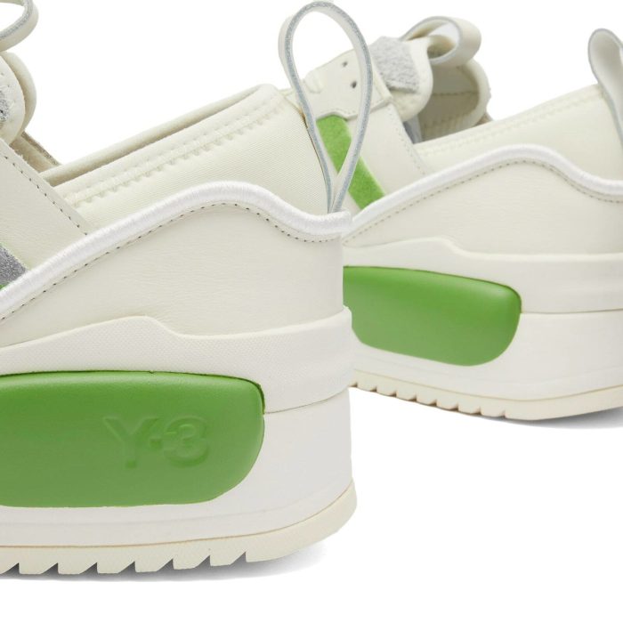 Adidas Y-3 Rivalry “Off White/Team Rave Green/Wonder Silver” Sneakers - Image 3
